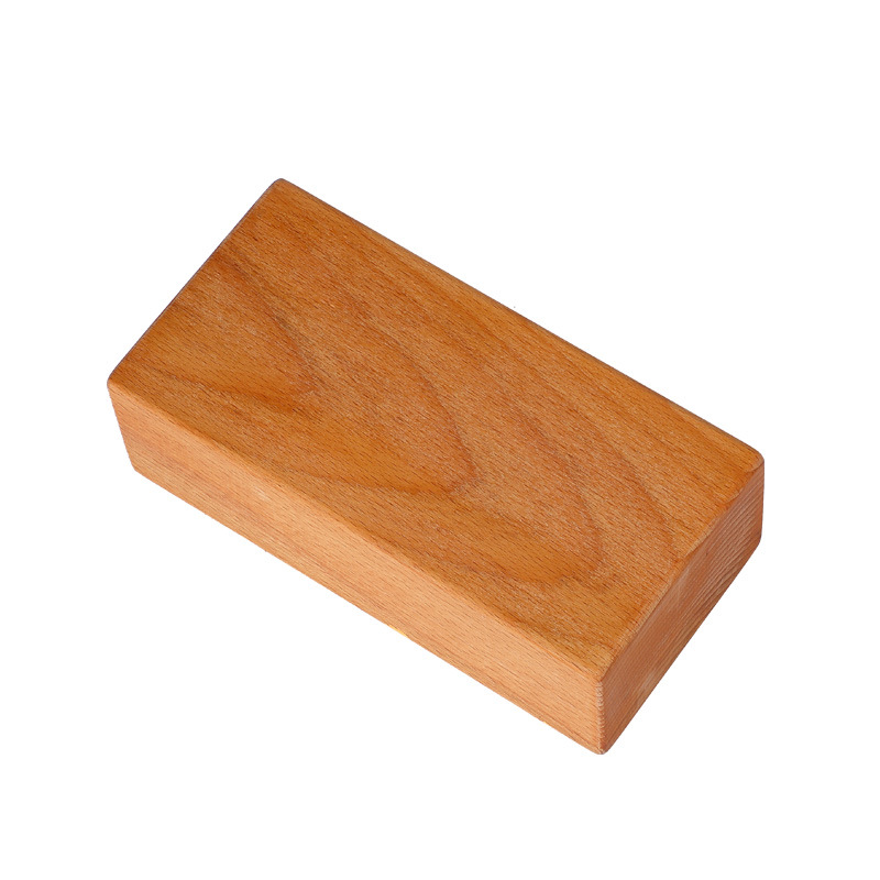 Yoga Block Cork - Yogablokken van natuurlijk beukenhout Yogablokken met