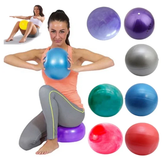 Pilates Yoga Logo - 2026 Custom 9'' Ronde PVC Gym