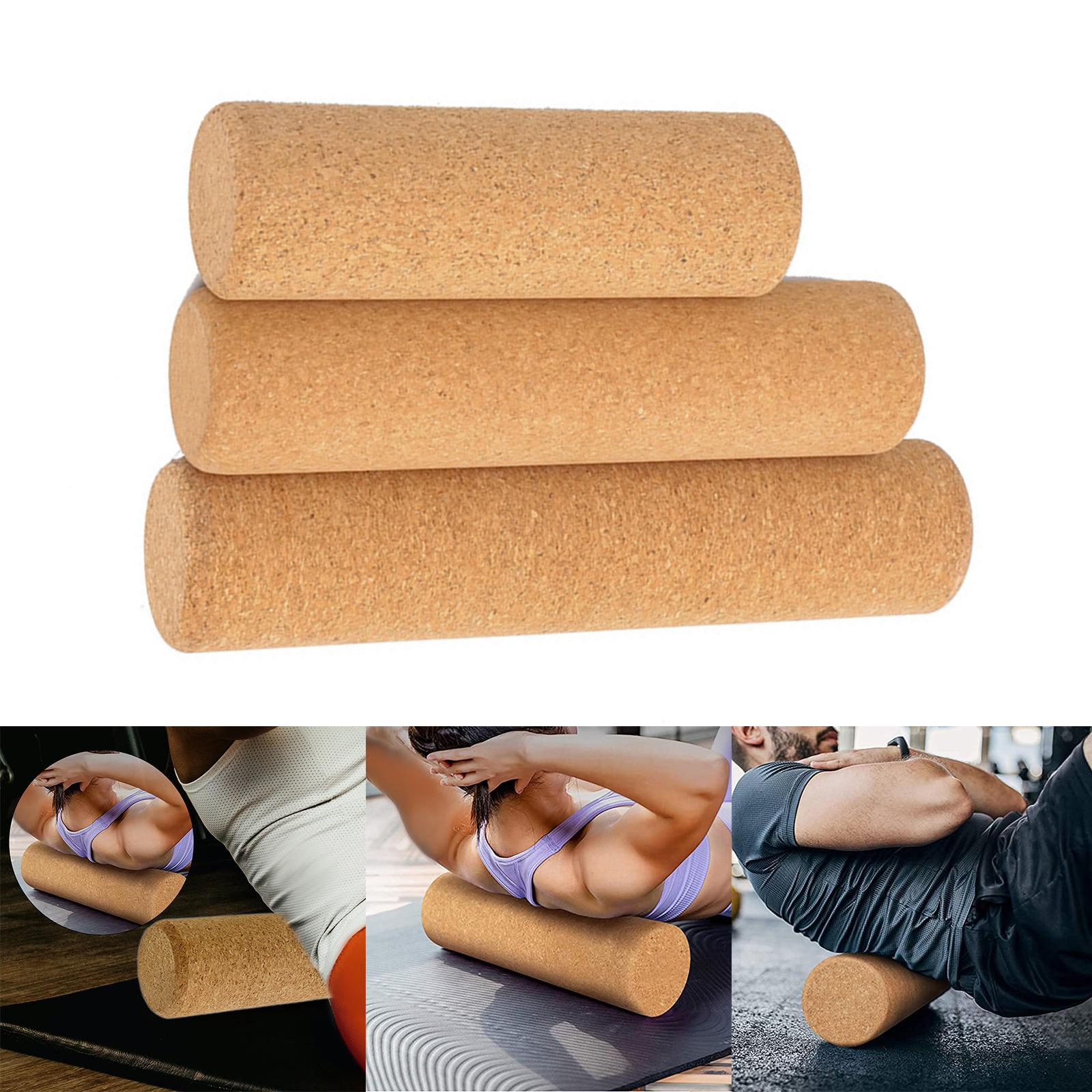 Yoga Block Cork - Spiermassageroller Myofasciale release Kurk Yogaspijler voor