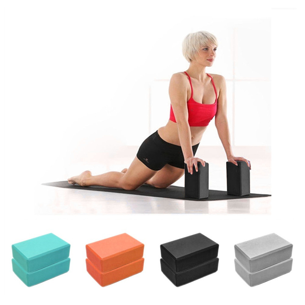Pilates Yoga Block - Gekleurde EVA Yoga Blok Baksteen Antislip