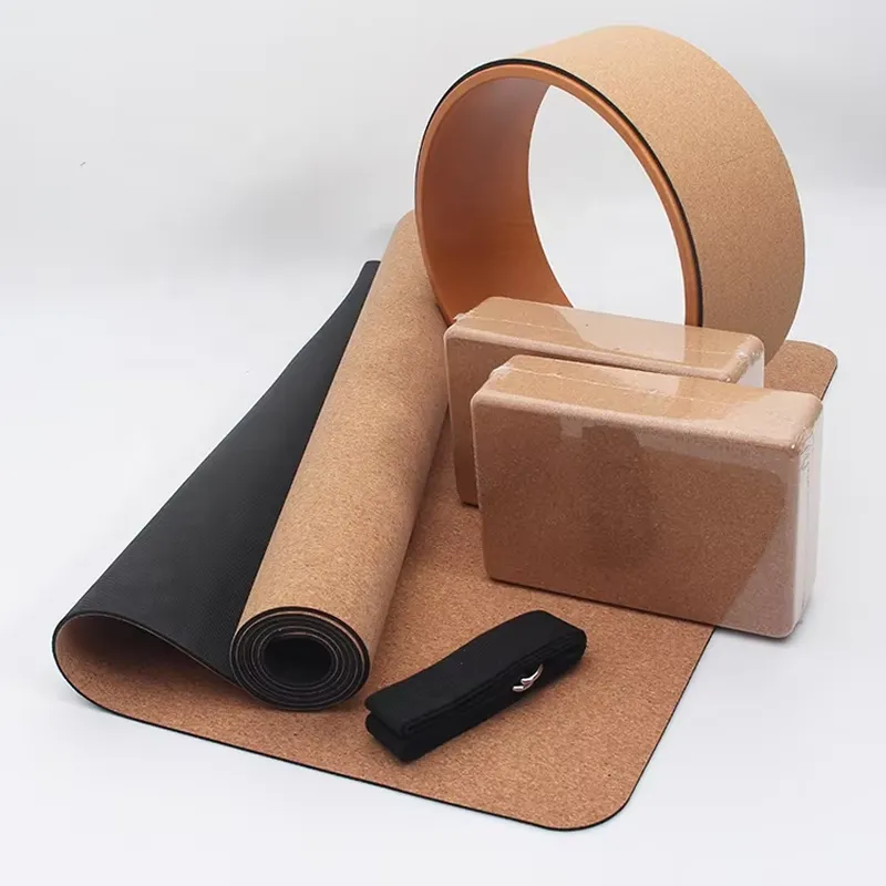 Yoga Block Cork - SANFAN Op Maat Gemaakt Print Label