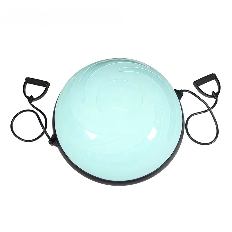 Logo PVC balansbal met weersta - Pilates Yoga Logo recensie en prijs