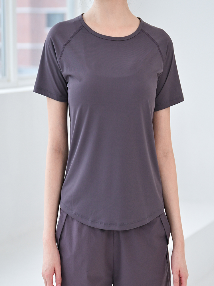 Ademend dun yoga-T-shirt voor  - Pilates Yoga Morning recensie en prijs