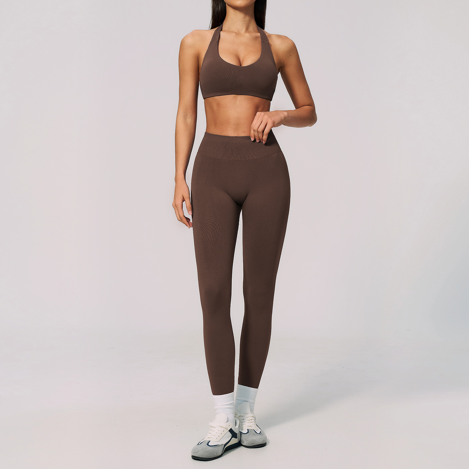 Dames Naadloze Geribbelde 2-de - Pilates Yoga Logo recensie en prijs