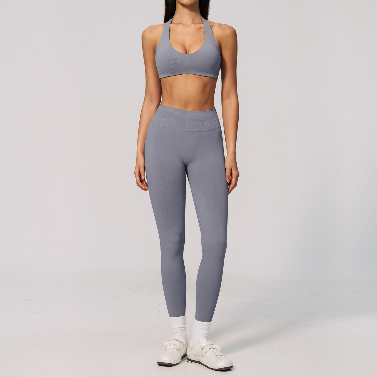 Dames Naadloze Geribbelde 2-de - Pilates Yoga Logo recensie en prijs