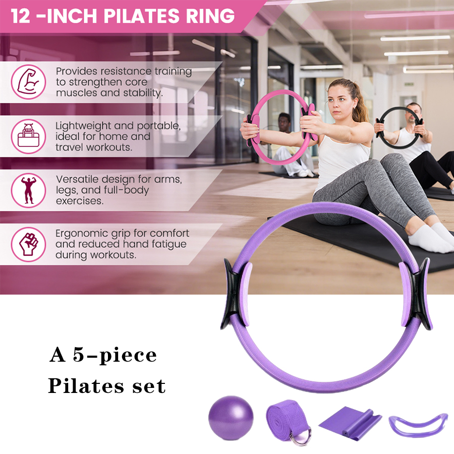 Aangepaste LOGO 5-delige Home  - Pilates Yoga Logo recensie en prijs