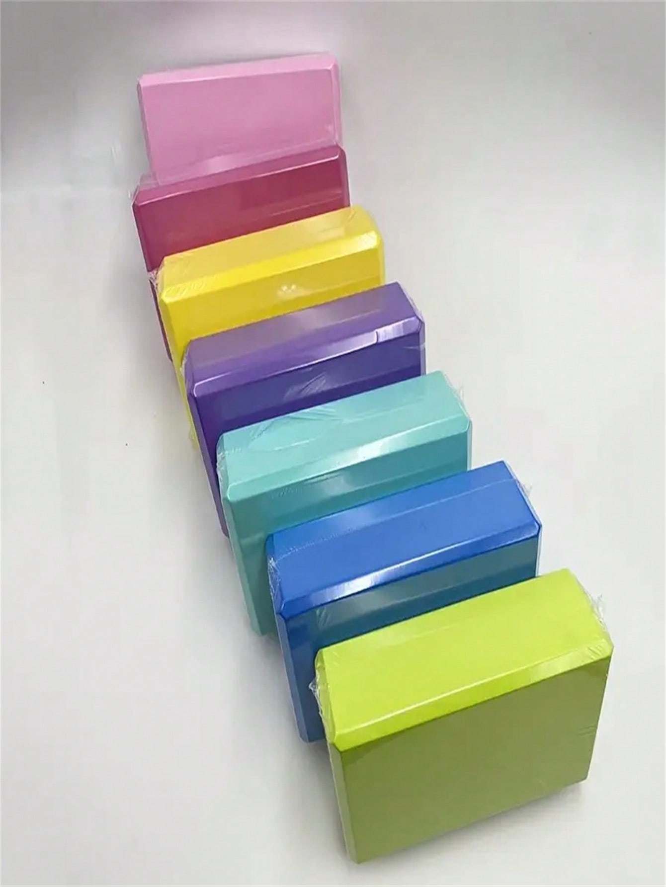 1 zwart Eva Foam yogablok met  - Pilates Yoga Block recensie en prijs
