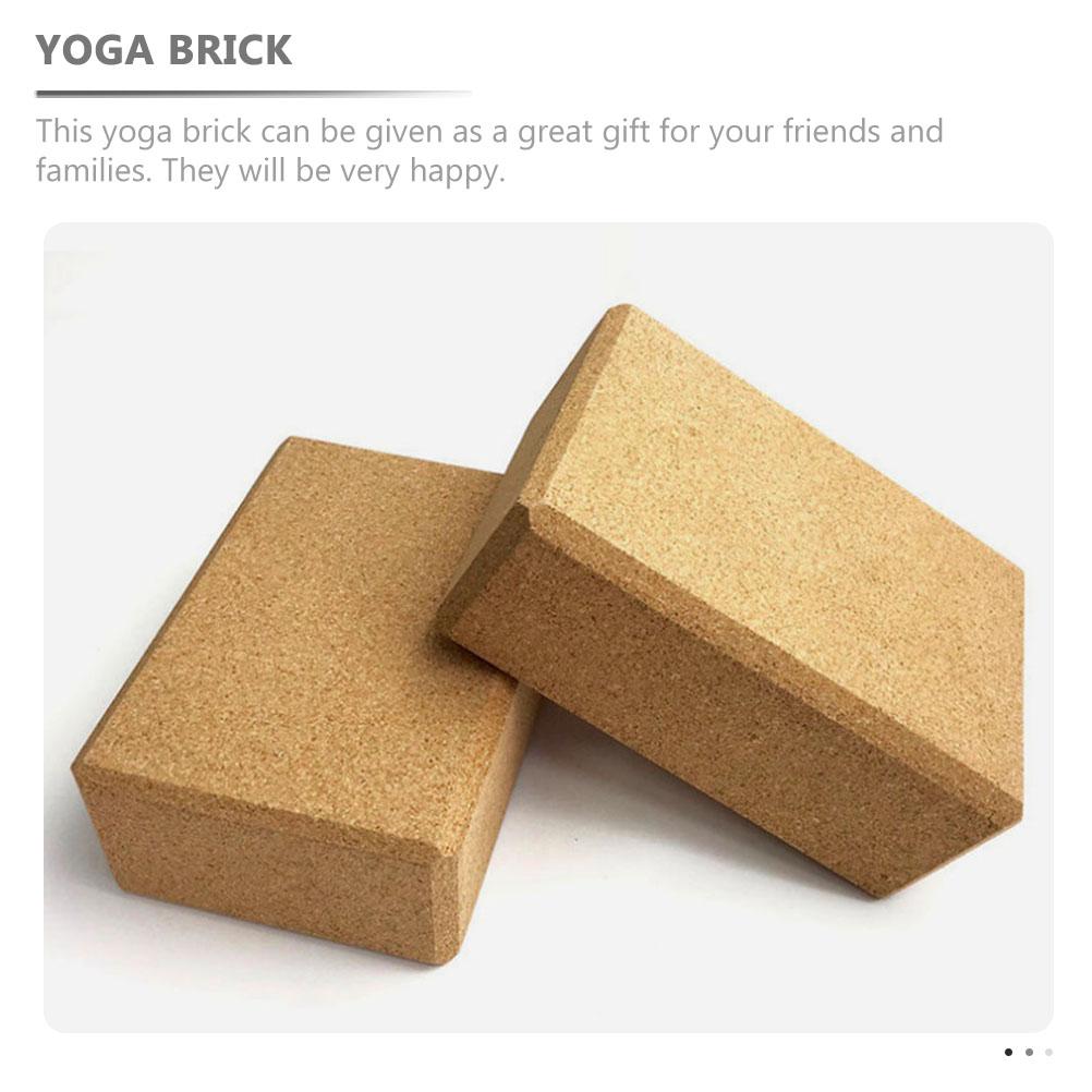 Hoge dichtheid natuurlijke kur - Yoga Block Cork recensie en prijs