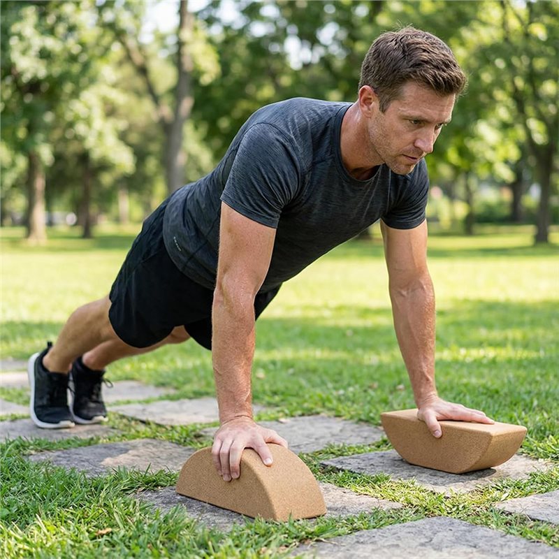 A07T-Yoga Blokken - Kurk met h - Yoga Block Cork recensie en prijs