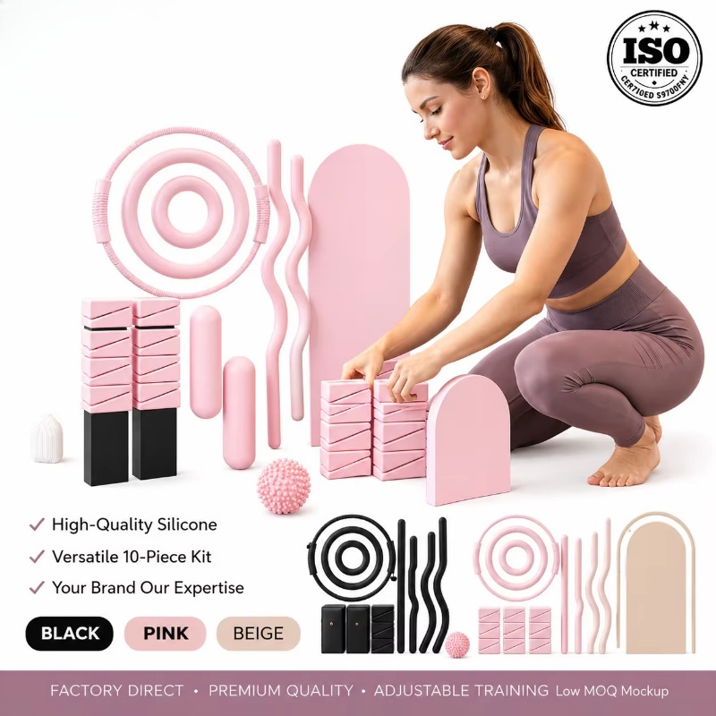 gewichtstang, siliconen dumbbe - Pilates And Yoga Combined recensie en prijs