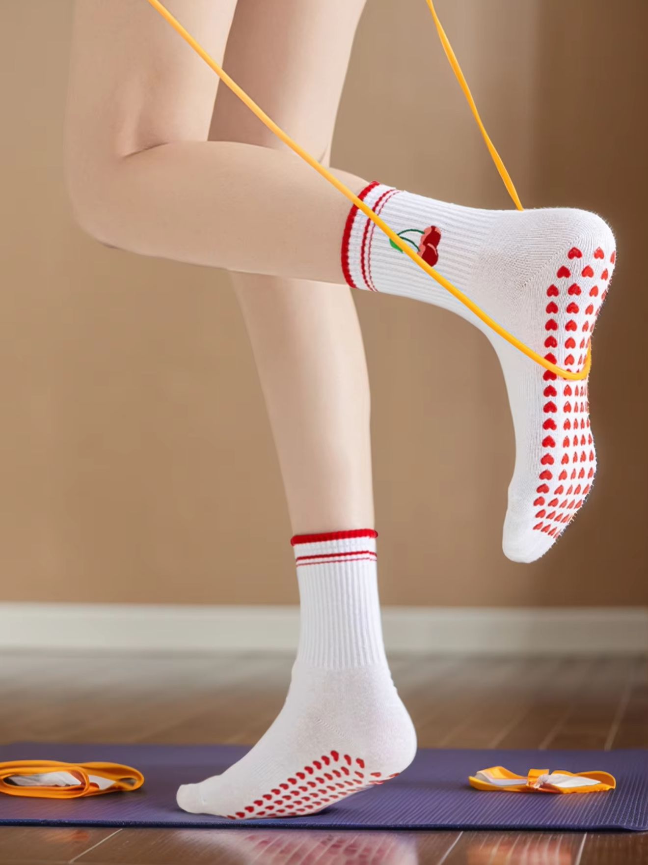 1 paar grensoverschrijdende pr - Pilates & Yoga Elastic Band recensie en prijs