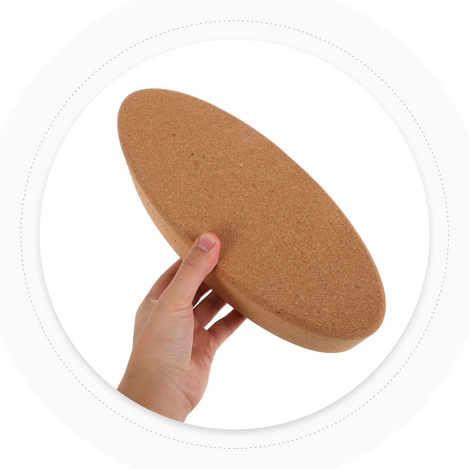 Kurk Yoga Blokken Ovaal voor S - Yoga Block Cork recensie en prijs