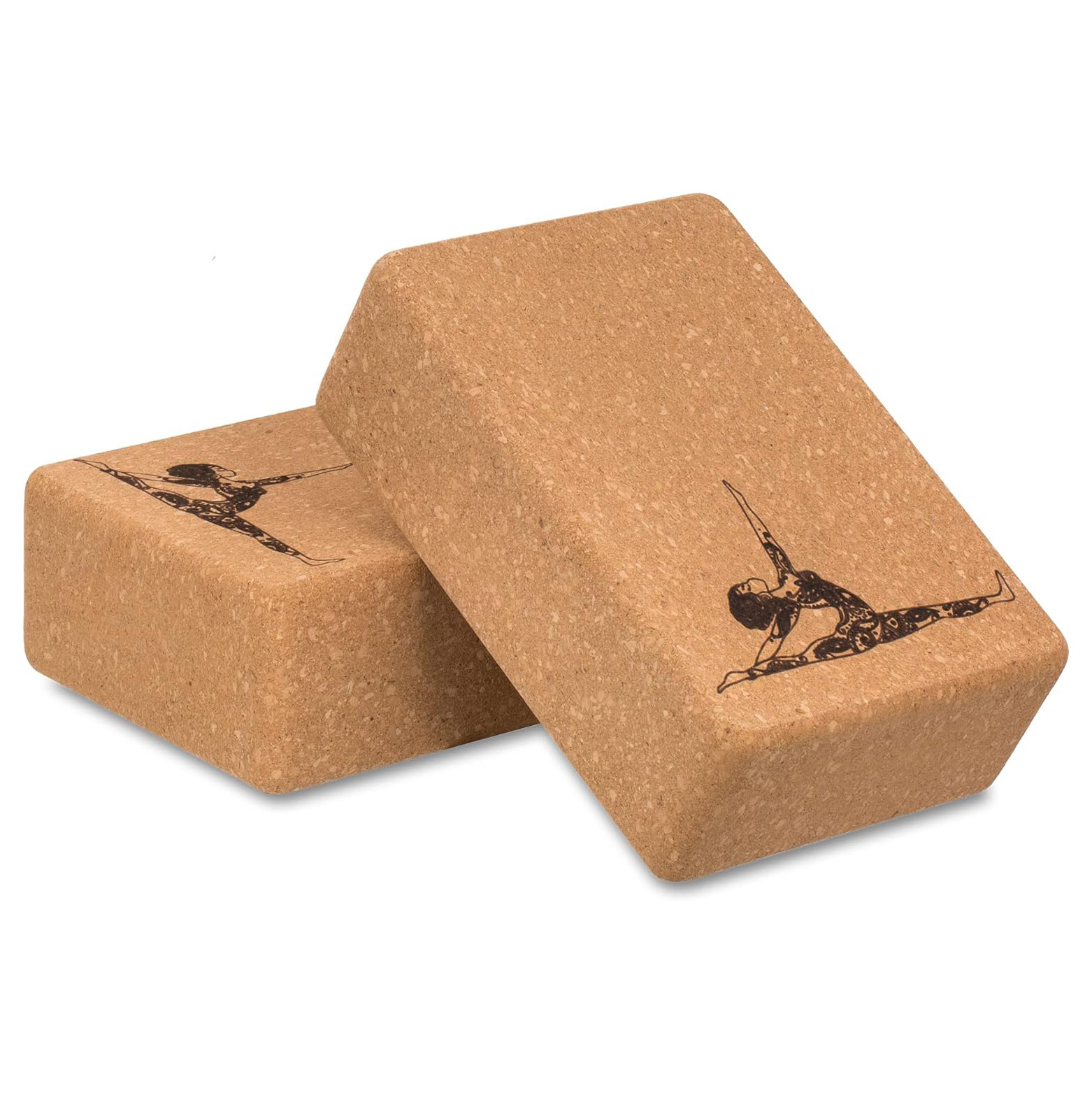 Yogablok van 100% natuurlijk k - Yoga Block Cork recensie en prijs